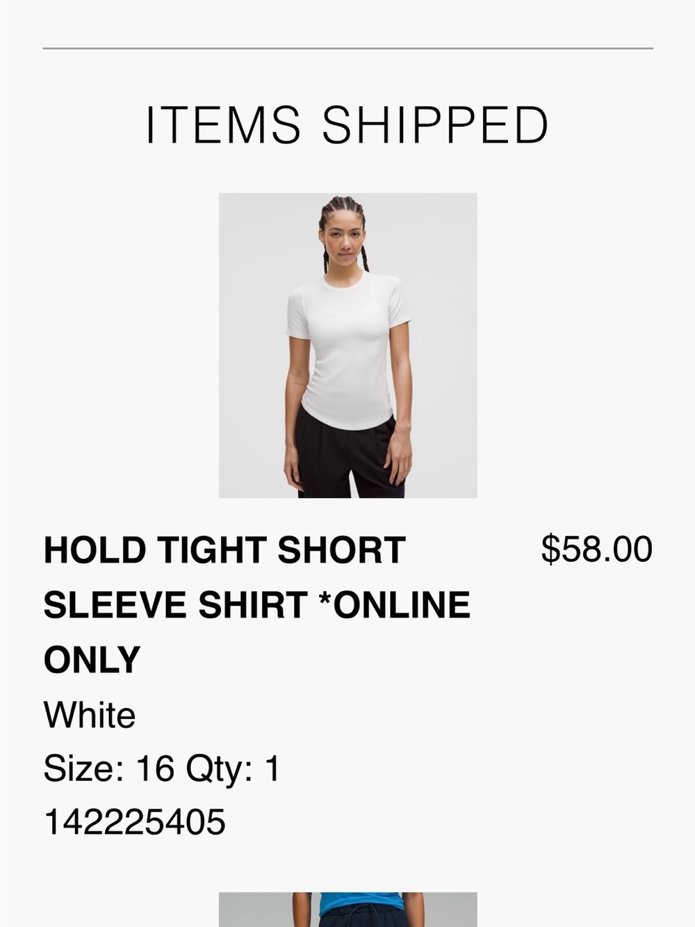 lululemon athletica Hold Tight Short Sleeve Tee - White